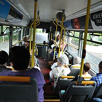 Bus ride around Guernsey