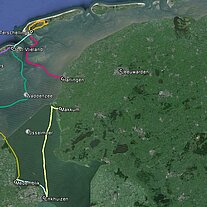 Landkarte Makkum Landkarte Makkum