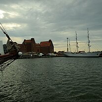 Blick zur Gorch Fock I Blick zur Gorch Fock I