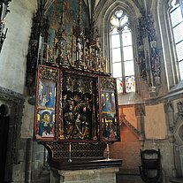 Altar der Burgkirche Altar der Burgkirche