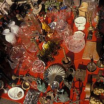 Flohmarkt: Gläser Gläser