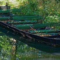 Boot auf dem Rittekanal