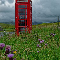 Britische Telefonzelle Britische Telefonzelle
