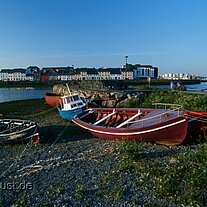 Fischer Boote in Galway