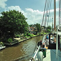 Einfahrt nach Leeuwarden Einfahrt nach Leeuwarden