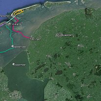 Landkarte Texel Landkarte Texel