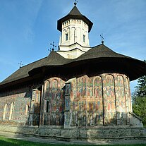 Kirche des Klosters Moldovita