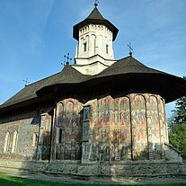 Kirche des Klosters Moldovita Kirche des Klosters Moldovita