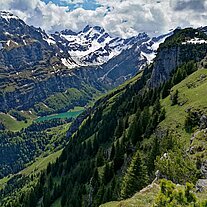 Blick zum Seealpsee Blick zum Seealpsee
