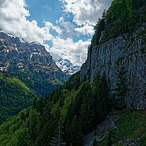 beim runterfahren mit der Seilbahn beim runterfahren mit der Seilbahn