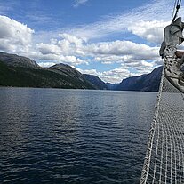 der Lysefjord der Lysefjord