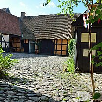 Blick in den Hof Blick in den Hof