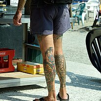 Tatoo-Wadeln Tatoo-Wadeln
