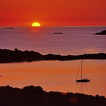 Sonnenaufgang an der Costa Smeralda Sonnenaufgang an der Costa Smeralda