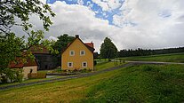 Grünschusterhof mit Wetterstimmung