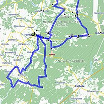 Tourenkarte Südheide Tourenkarte Südheide
