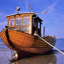 Boot von der Seite Boot von der Seite