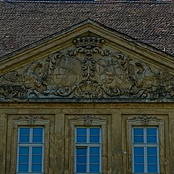 Neues Schloss Uhyst Giebel Neues Schloss Uhyst Giebel