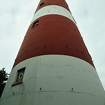 der Leuchtturm von unten der Leuchtturm von unten