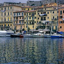 Der Hafen von Portoferraio Der Hafen von Portoferraio