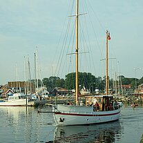 Segelboote im Hafen Segelboote im Hafen