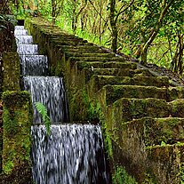 Wassertreppe Levada Wassertreppe Levada