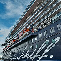 Kreuzfahrtschiff Mein Schiff Seite Kreuzfahrtschiff Mein Schiff Seite