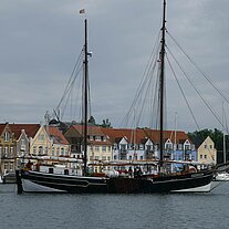 Segler im Hafen von Sonderborg Segler im Hafen von Sonderborg