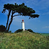 Leuchtturm von Hiddensee Postkartenmotiv Leuchtturm von Hiddensee Postkartenmotiv