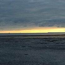 Abendstimmung am Deich Abendstimmung am Deich