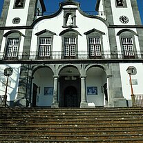 die Kirche von Monte Nossa Senhora