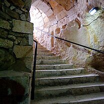 Treppe in die Unterwelt