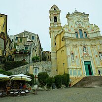 Kirche von Cervo San Giovanni Batista Kirche von Cervo San Giovanni Batista