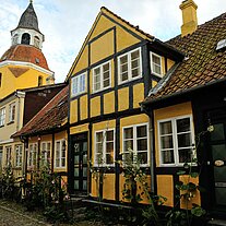 FAborgs Gassen und die Kirche FAborgs Gassen und die Kirche