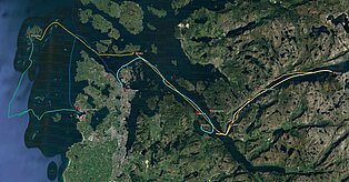 Gesamtroute Lysefjord
