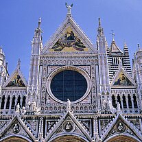 Der Dom von Siena Fassade Der Dom von Siena Fassade
