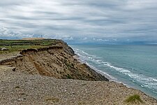 Mårup Kirke an der Lønstrup Klint