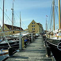 Kaisteg im Hafen Kaisteg im Hafen