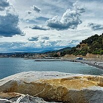 Blick nach Imperia Blick nach Imperia