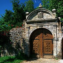 Eingangstor Kloster Landevenec