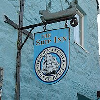 Ship Inn Schild Ship Inn Schild