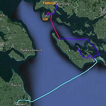 Route Søby, Lyø, Faaborg Route Søby, Lyø, Faaborg
