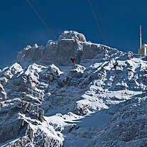 Der Säntis mit Mond Der Säntis mit Mond