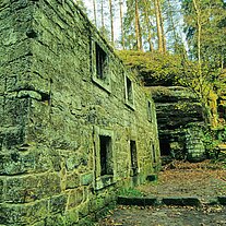 Reste der Grundmühle Reste der Grundmühle