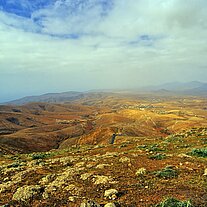höchster Berg Tegu Blick in die Landschaft höchster Berg Tegu Blick in die Landschaft