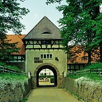 Eingang zum Gestüt Ksiaz Eingang zum Gestüt Ksiaz
