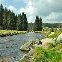 Rachelbach bei Rybarna Rachelbach bei Rybarna