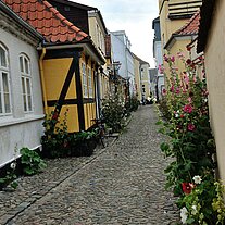 farbenfrohe Gasse farbenfrohe Gasse