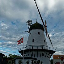 Die Gudhjem Mølle Windmühle Die Gudhjem Mølle Windmühle