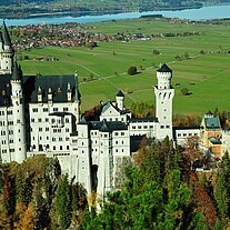 Schloss Neuschwanstein ohne Baum Schloss Neuschwanstein ohne Baum